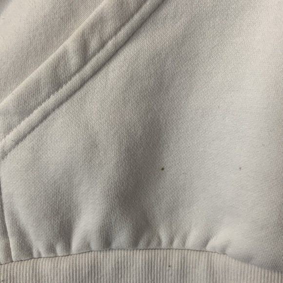 H&M SIZE XL White Zip-up Hoodie - Picture 9 of 12